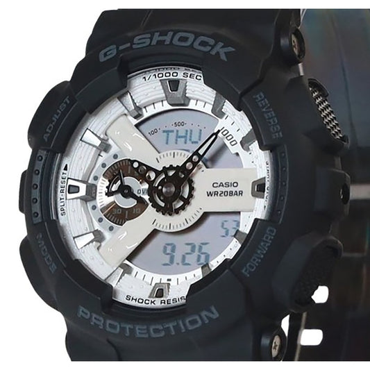 Casio G-Shock Analog Digital Resin Strap White Dial Quartz GA-700WD-1A 200M Men's Watch