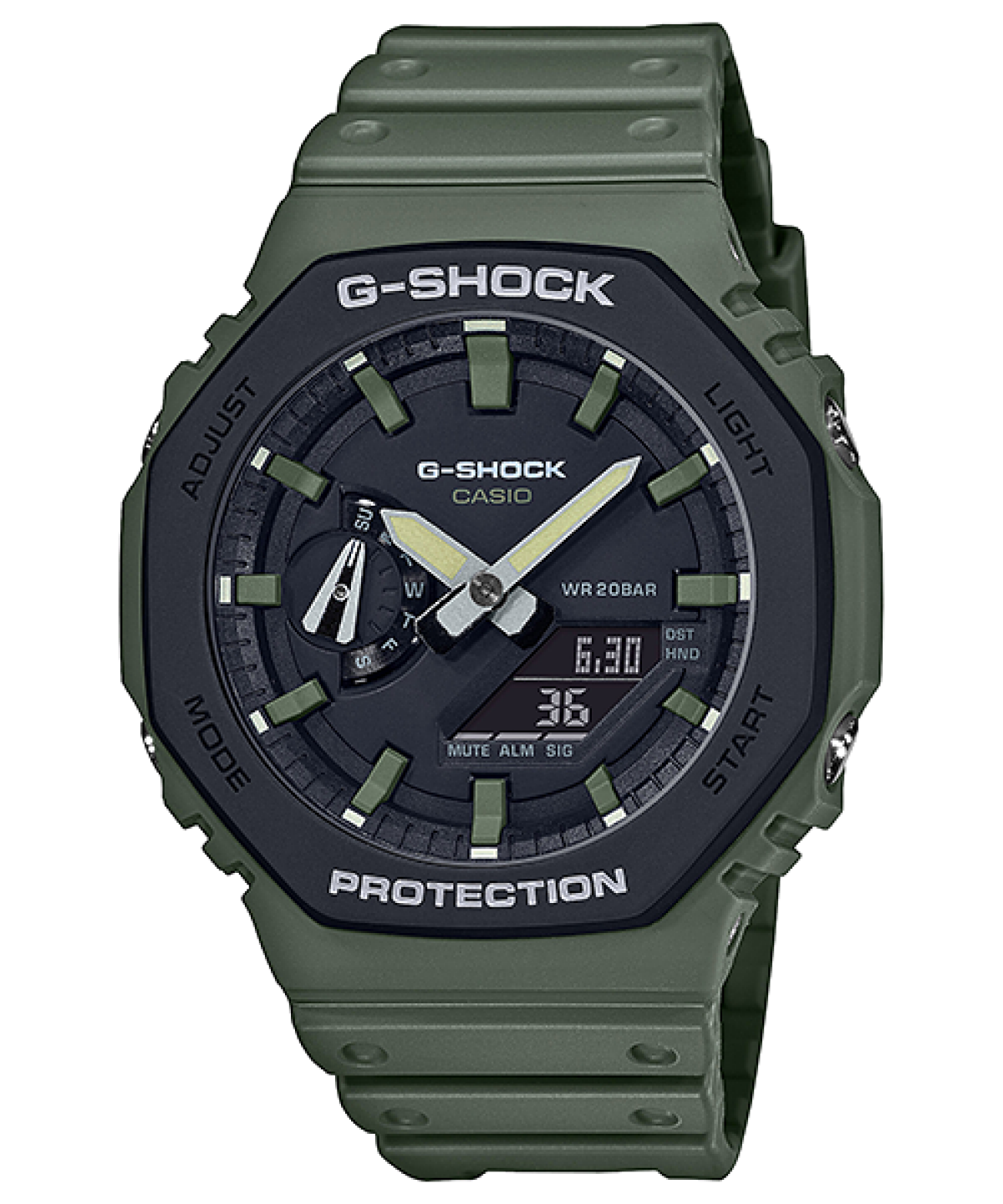 Casio G-Shock Analog Digital Carbon Core Guard GA-2110SU-3A