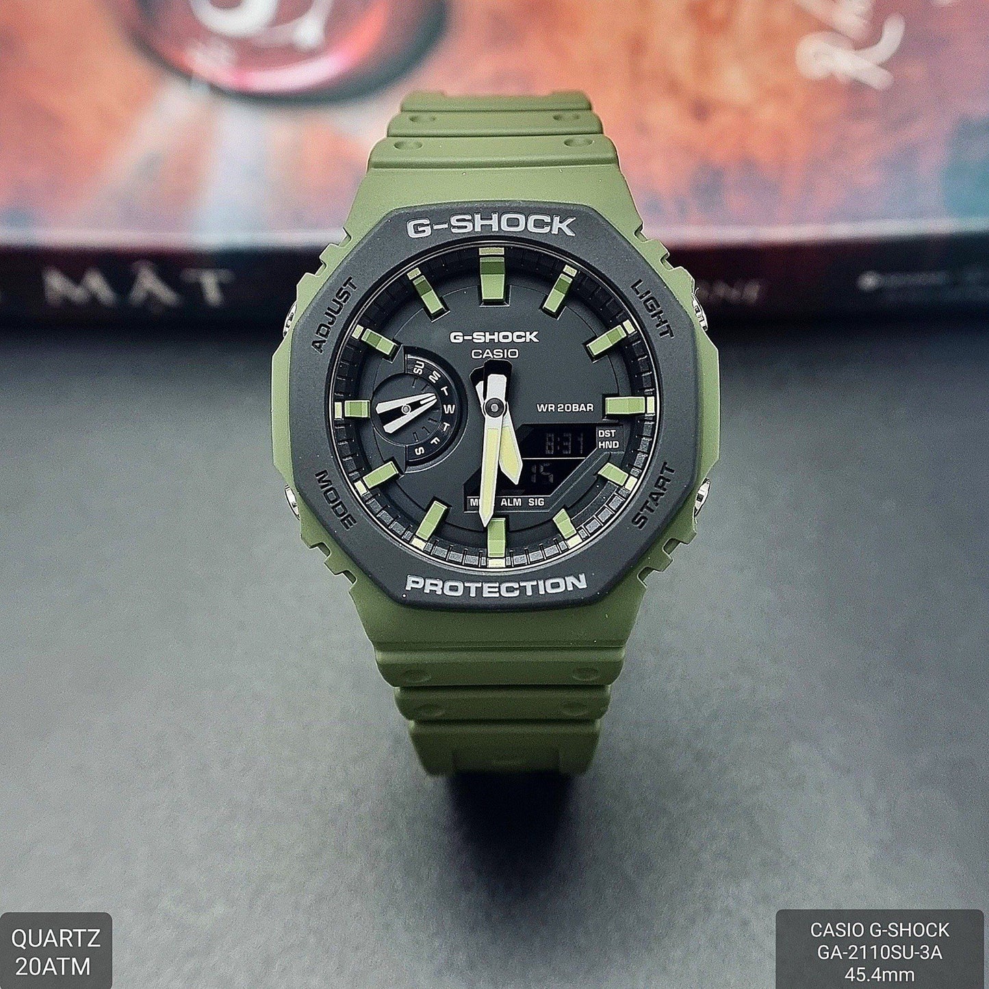 Casio G-Shock Analog Digital Carbon Core Guard GA-2110SU-3A