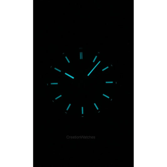 Bauhaus Aviation GMT Green Leather Strap Dark Green Dial Automatic 28684 100M Men's Watch