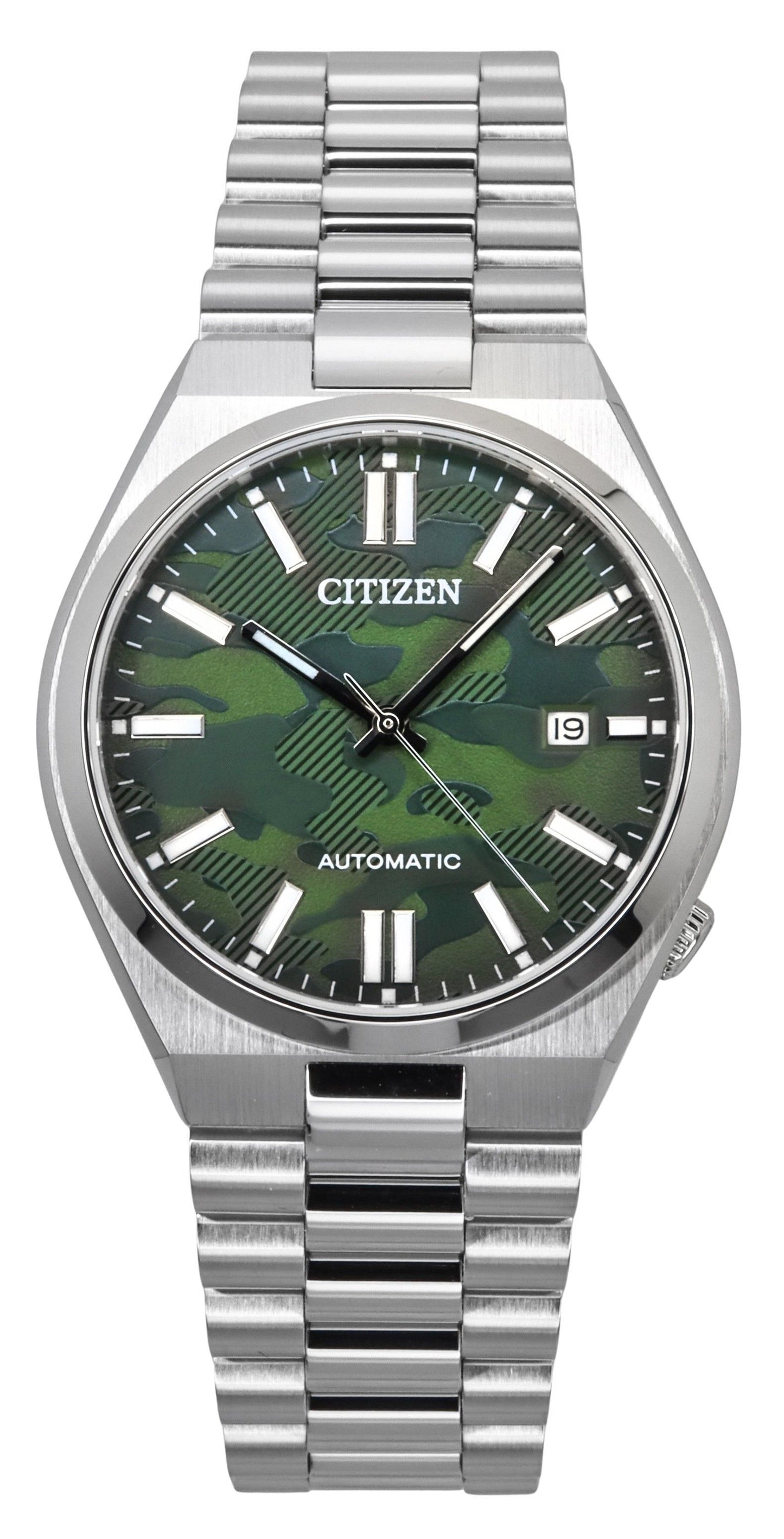 Citizen Tsuyosa Stainless Steel Green Dial Automatic NJ0159-86X Men's Watch - High-Quality Watch