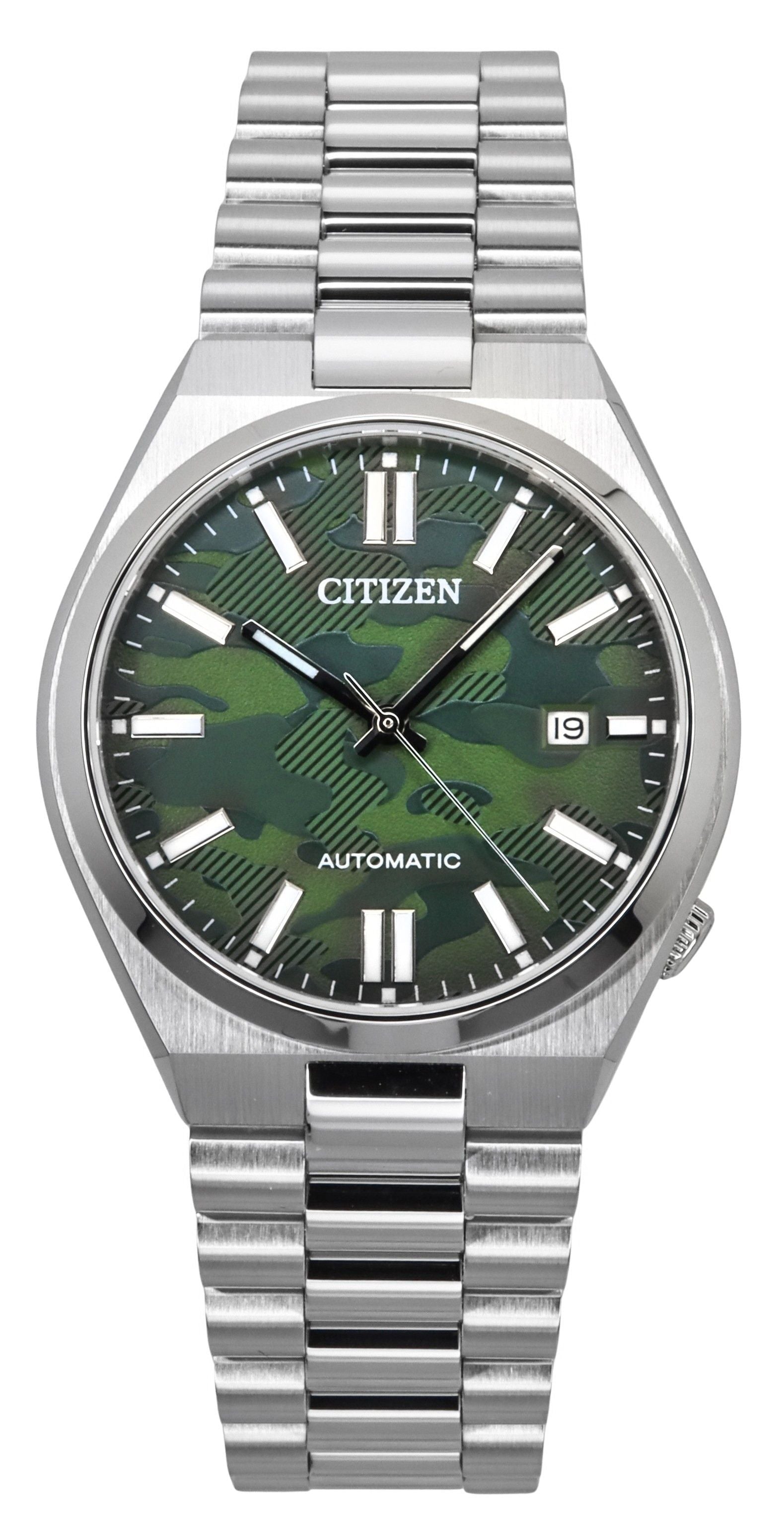 Citizen Tsuyosa Stainless Steel Green Dial Automatic NJ0159-86X Men's Watch - High-Quality Watch