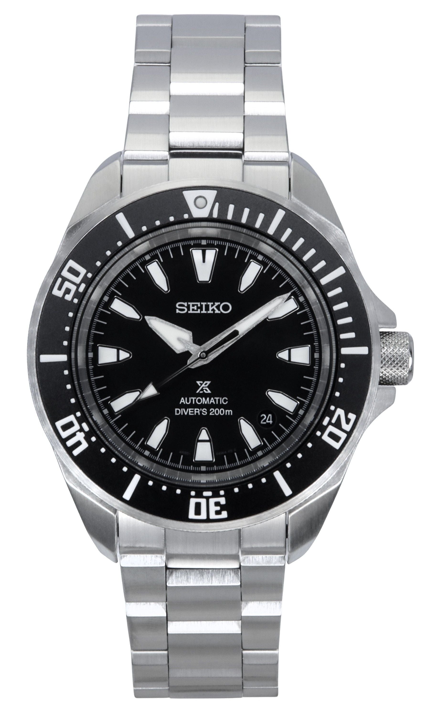 Seiko Prospex Sea Samurai Shog-urai Stainless Steel Black Dial Automatic Diver's SRPL13K1 200M Men's Watch - High-Quality Watch